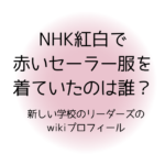 紅白で赤いセーラー服を着ていたのは誰？新しい学校のリーダーズのwikiプロフィール